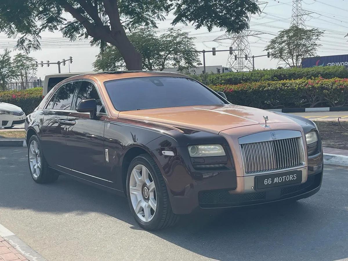 2014 Rolls Royce Ghost Dual Tone in GCC Specification-0-0