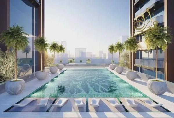 Furnished Studio | Guzel Towers Block B | Balcony | Downtown Skyline View