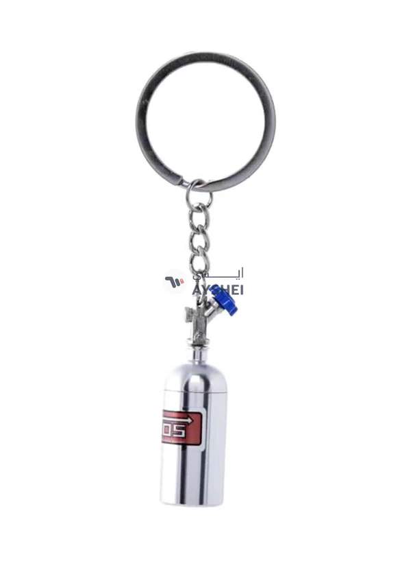 Generic Zinc Alloy Metal Nos Cylinder Key Chain
