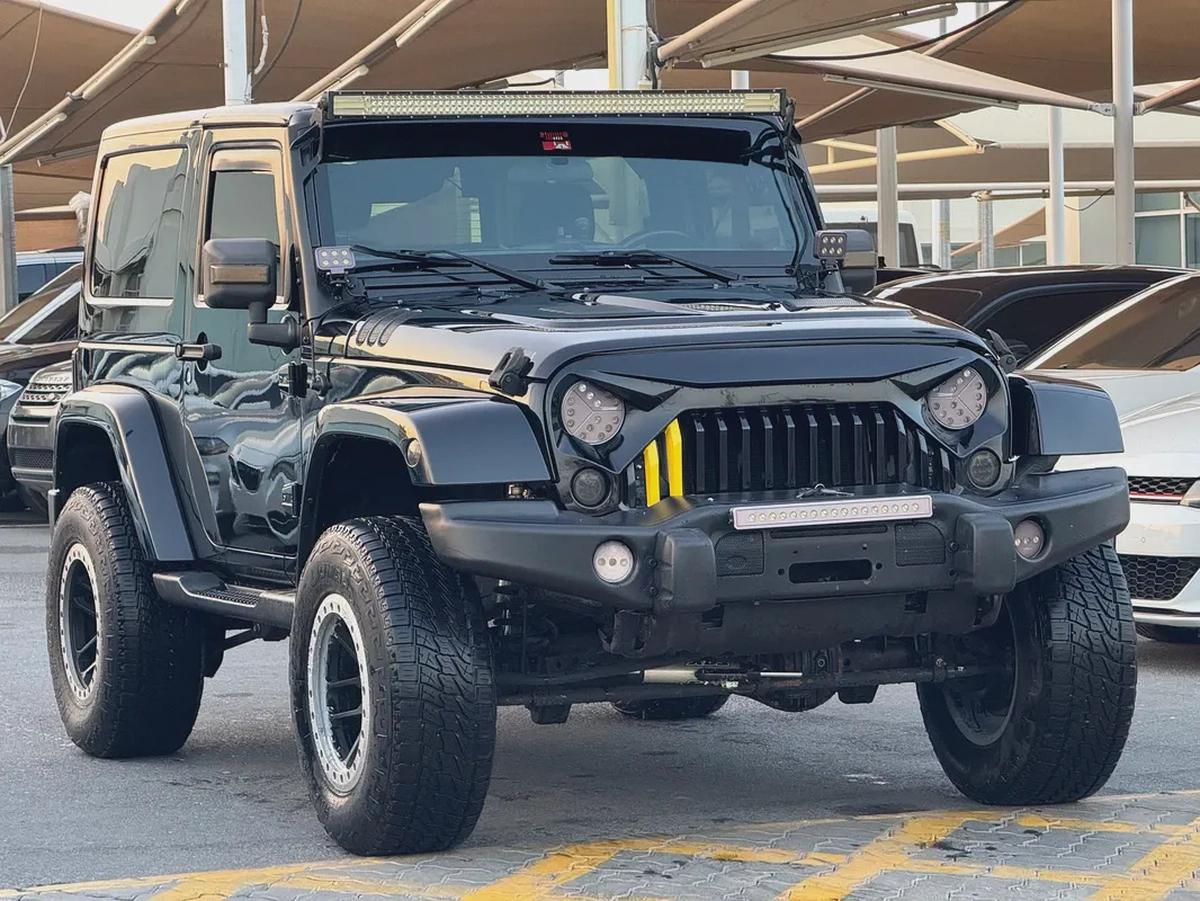 جيب رينجلر SPORT موديل 2017 خليجى جير عادى مزود كامل فل اوبشن-4-4