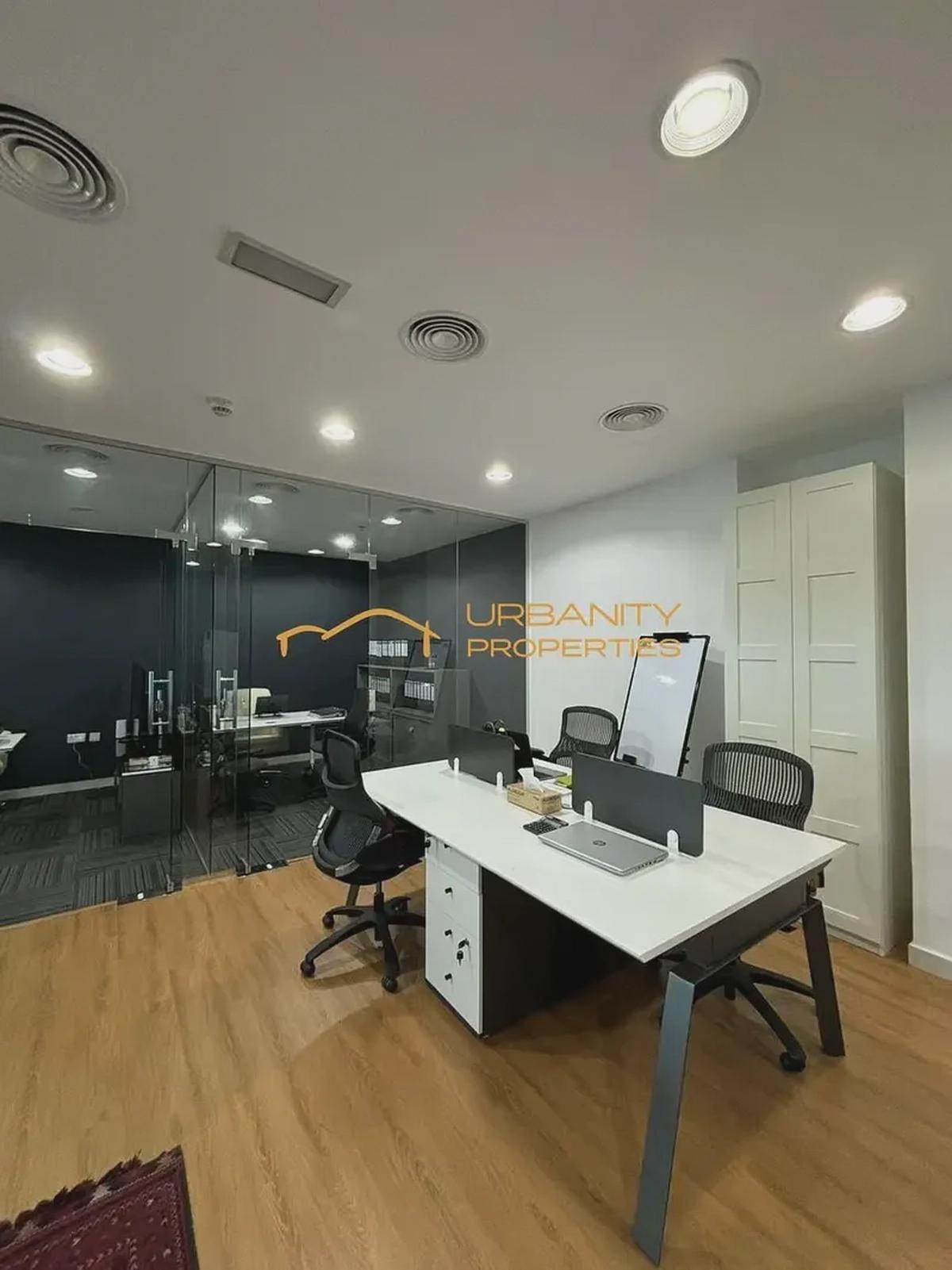 Stylish Fully Furnished Office | Park Lane Tower, Business Bay-1-portrait