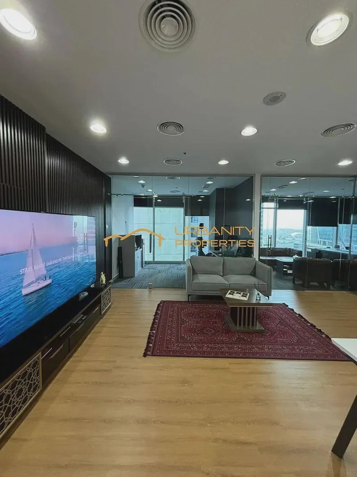 Stylish Fully Furnished Office | Park Lane Tower, Business Bay-1-1