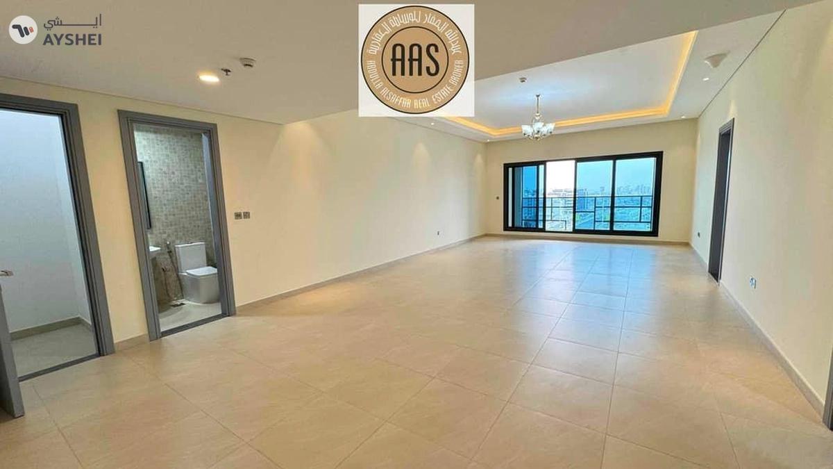 spacious 1350 sqrfit 1bhk with balcony wardrobe rent only 83k-3-3