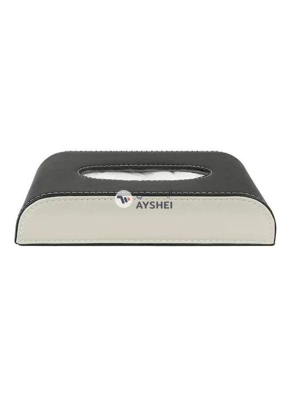 Generic Elegant Tissue Holder Leather Case For Car