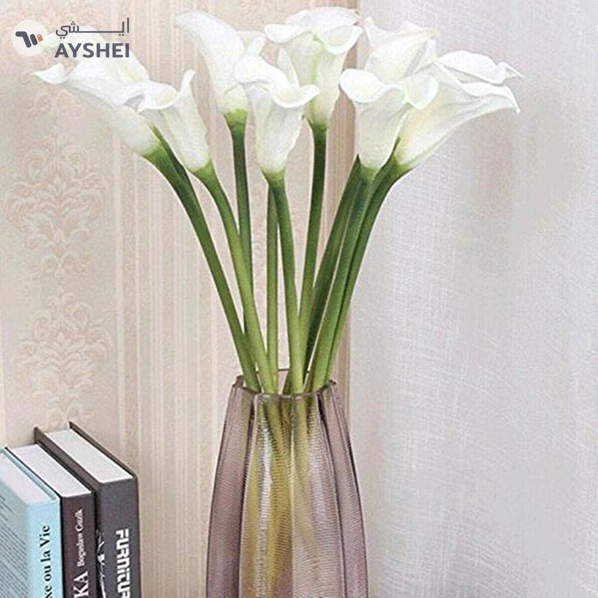 YATAI Real Touch Artificial Calla Lily Flowers For Decoration - Calla Lilies Flower Bouquet-0-portrait