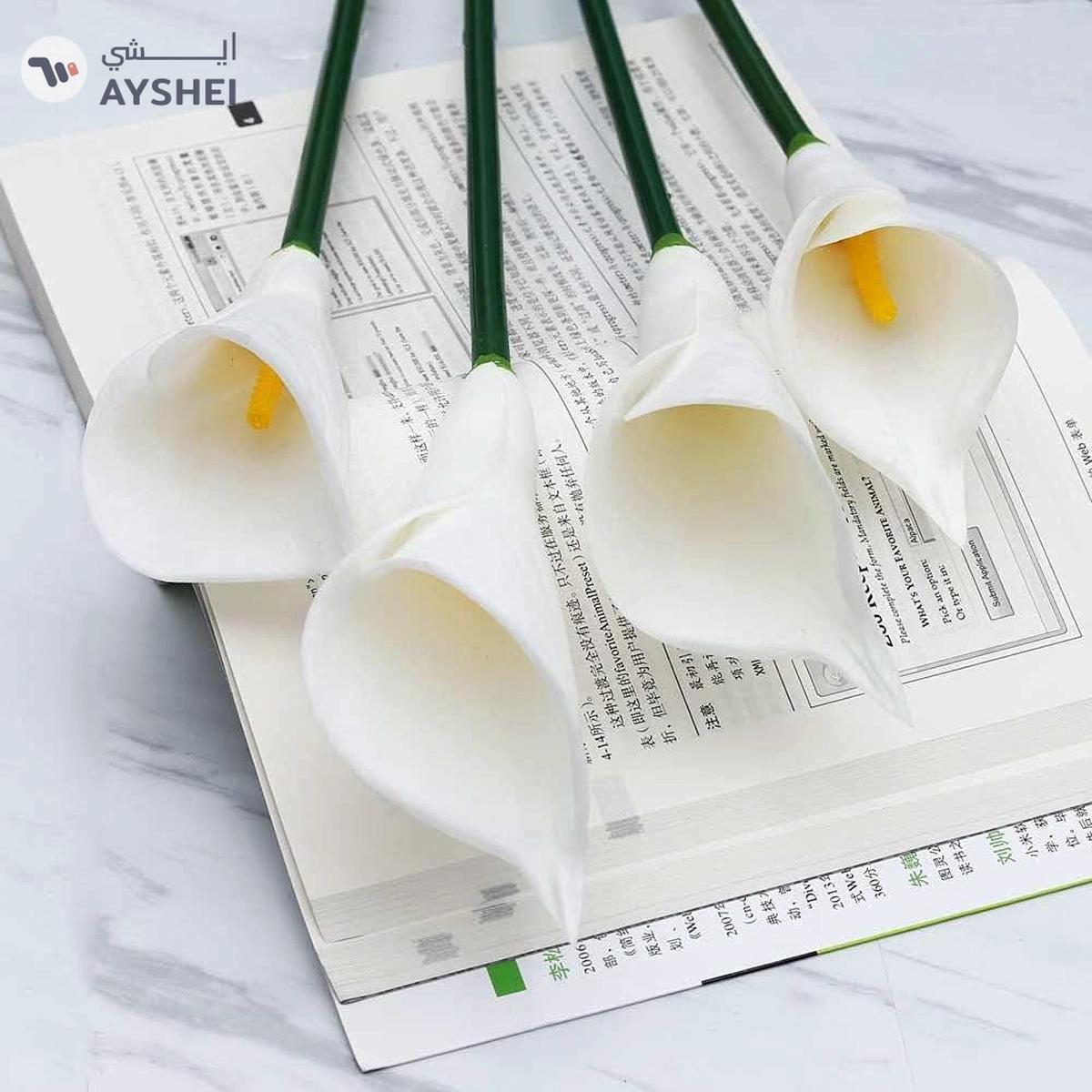 YATAI Real Touch Artificial Calla Lily Flowers For Decoration - Calla Lilies Flower Bouquet-1-1