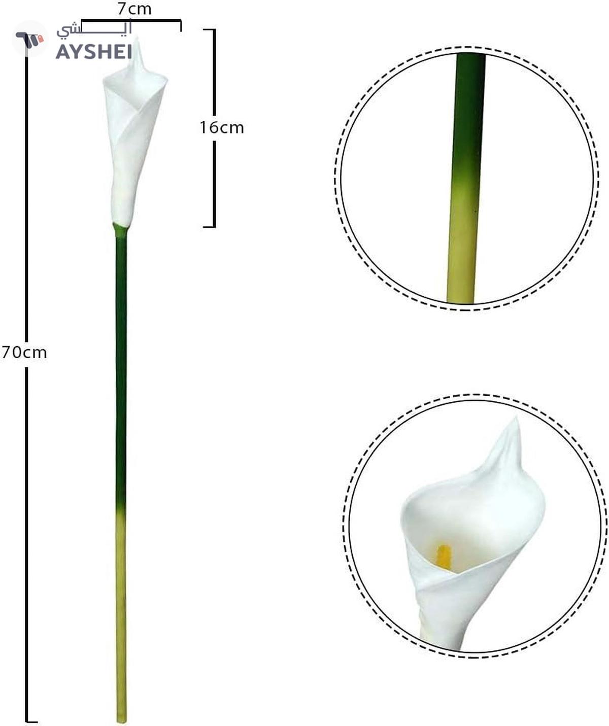 YATAI Real Touch Artificial Calla Lily Flowers For Decoration - Calla Lilies Flower Bouquet-4-4