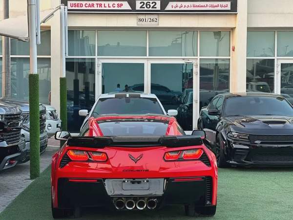 CHEVROLET CORVETTE C7 ZO6 GCC 2019 FULL OPTION ORIGINAL PAINT PERFECT CONDITION FULL SERVICE HISTORY