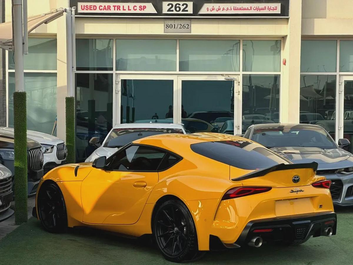 TOYOTA SUPRA GR GCC 2023 Service History (under Warranty) Zero accidents Special Color Original pai-1-1