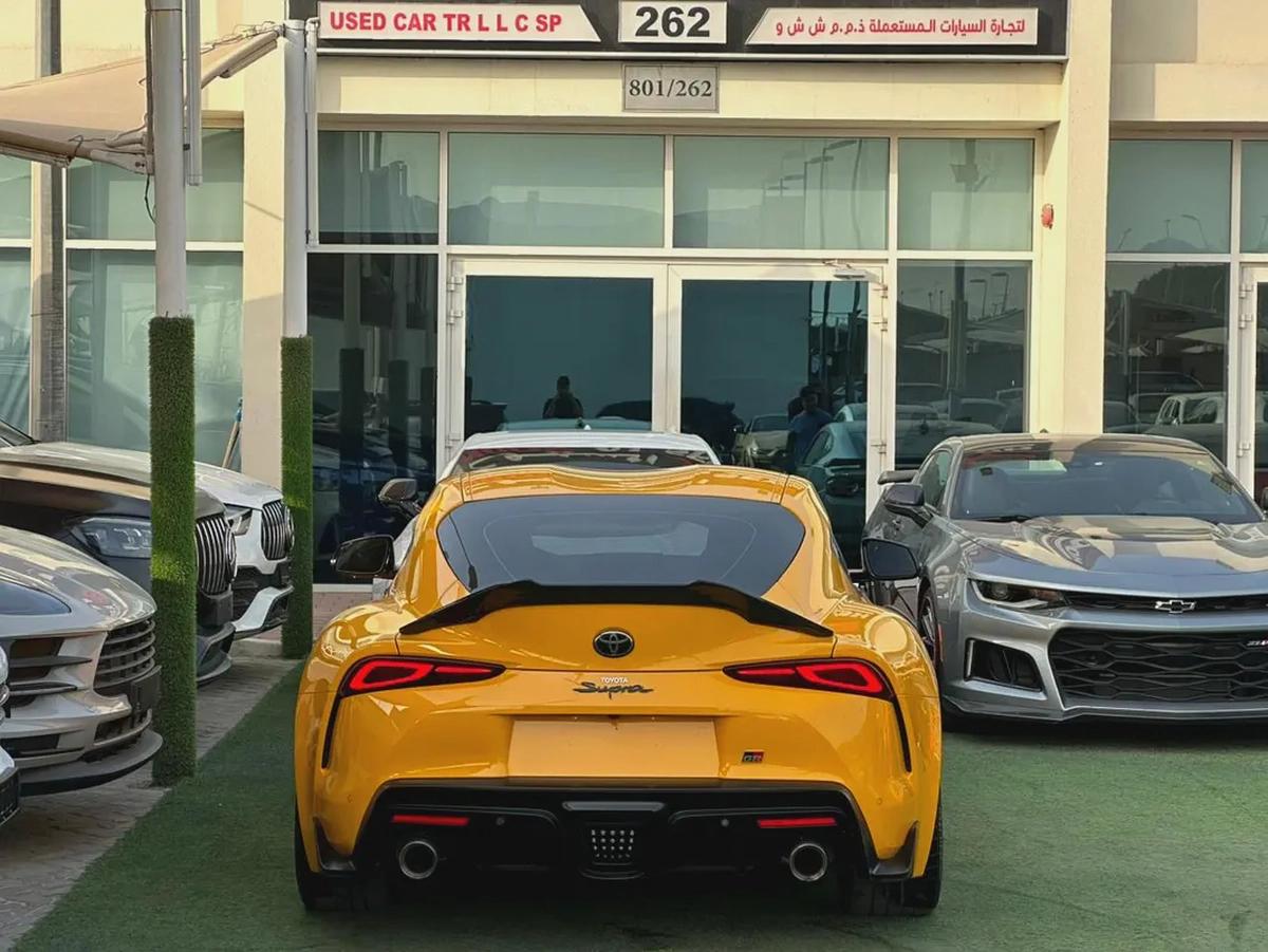 TOYOTA SUPRA GR GCC 2023 Service History (under Warranty) Zero accidents Special Color Original pai-4-4