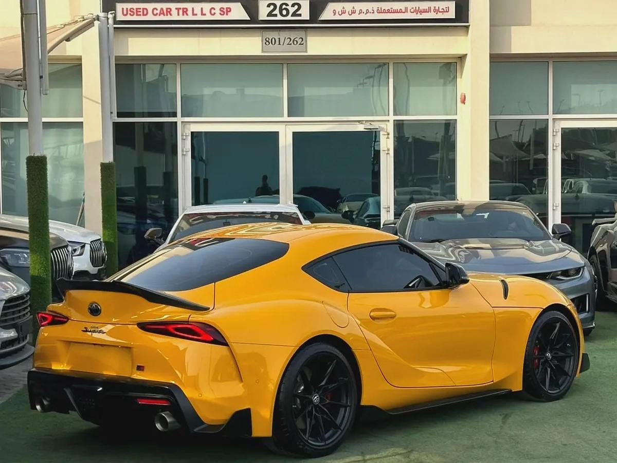 TOYOTA SUPRA GR GCC 2023 Service History (under Warranty) Zero accidents Special Color Original pai-6-6