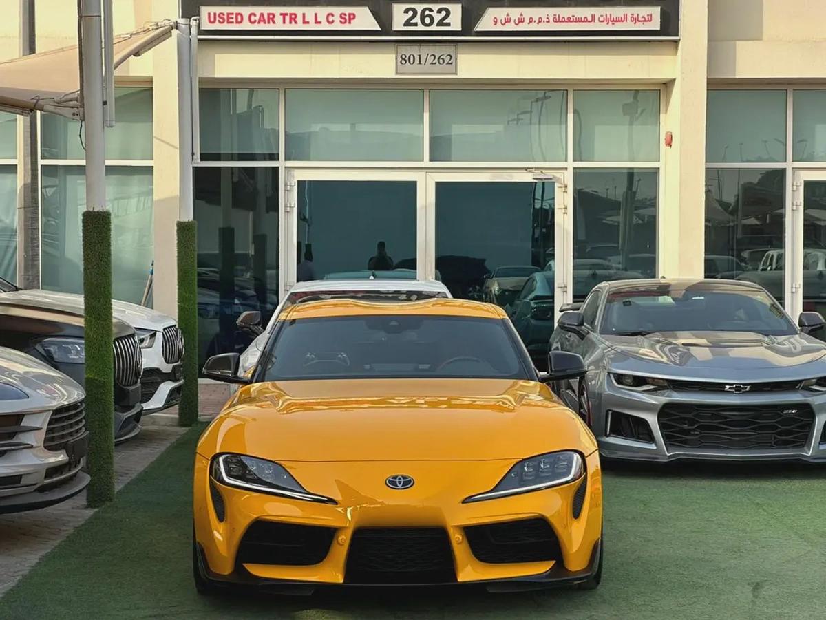 TOYOTA SUPRA GR GCC 2023 Service History (under Warranty) Zero accidents Special Color Original pai-7-7