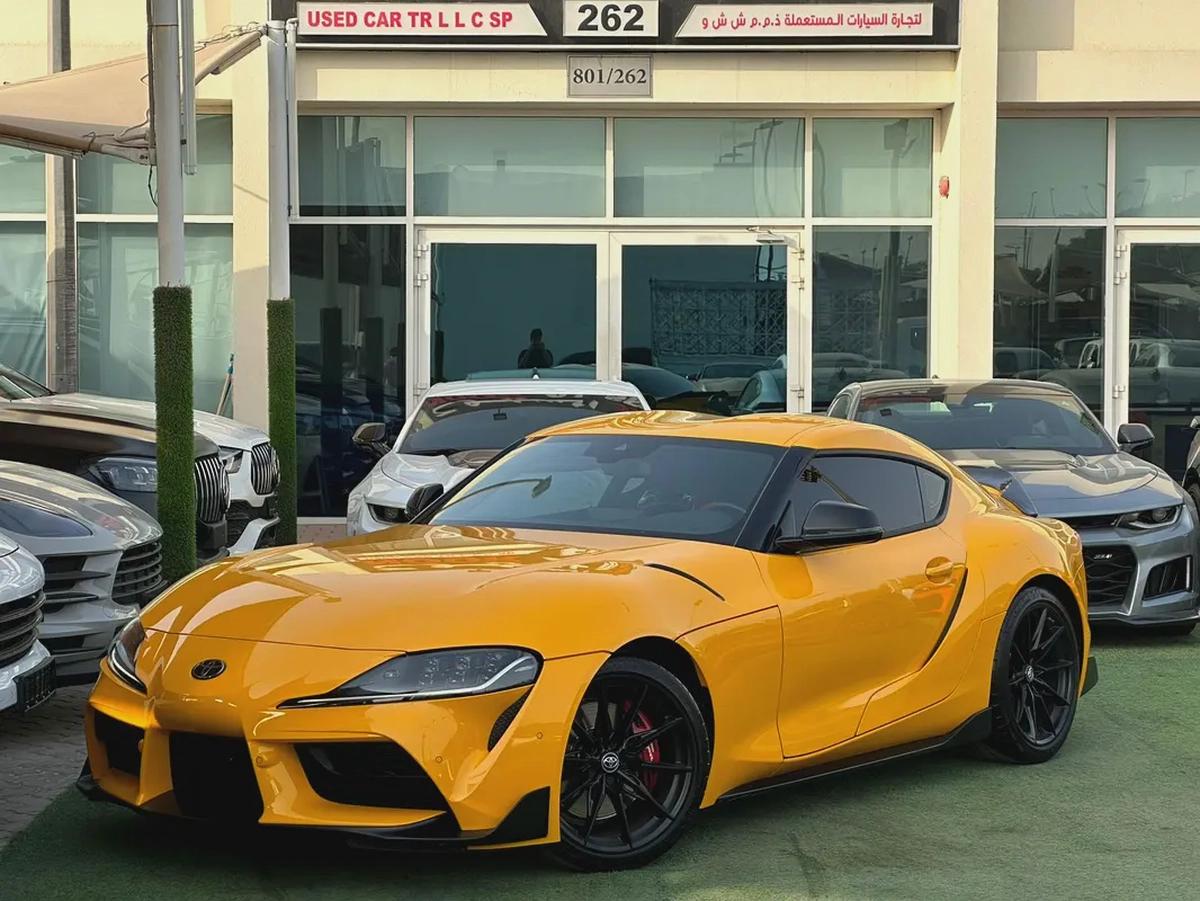 TOYOTA SUPRA GR GCC 2023 Service History (under Warranty) Zero accidents Special Color Original pai-0-0