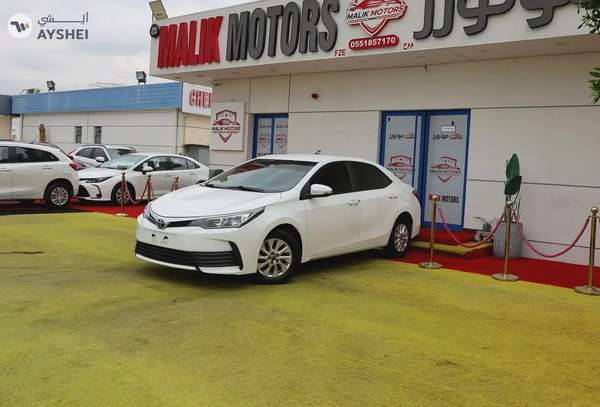 TOYOTA COROLLA 2.0 2018 MODEL, EMI STARTS 840 AVAILABLE CASH AND FINANCE ZERO DOWN PAYMENT.