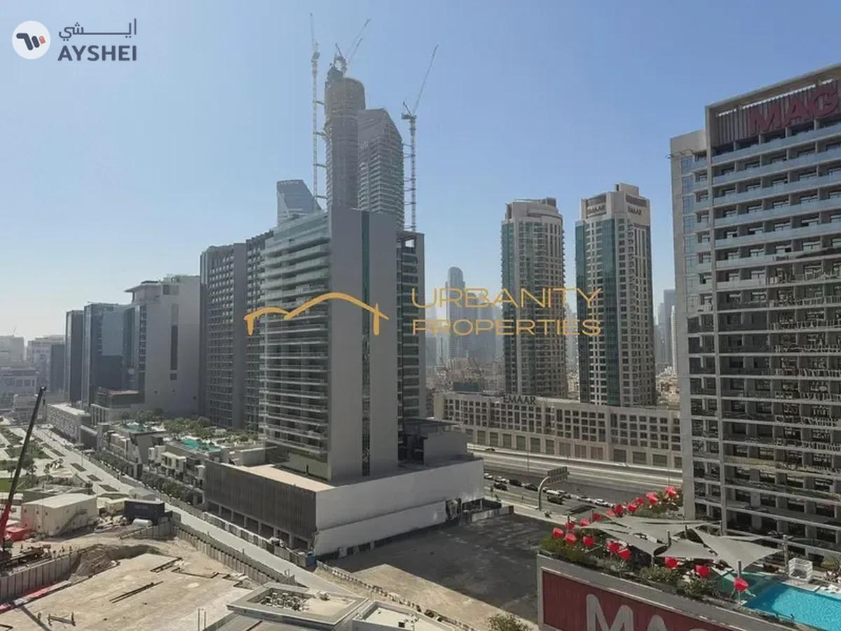 Unfurnished | 3 Glass Cabins | Balcony | Downtown View | 991 Sqft-0-landscape