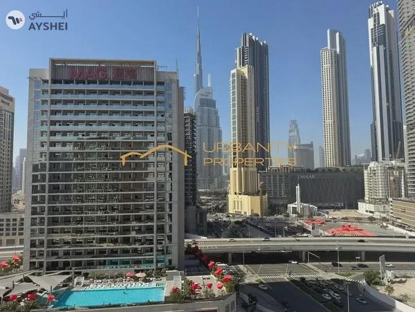 Unfurnished | 3 Glass Cabins | Balcony | Downtown View | 991 Sqft