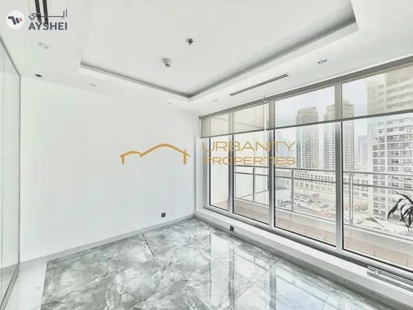 Unfurnished | 3 Glass Cabins | Balcony | Downtown View | 991 Sqft