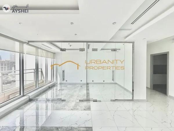 Unfurnished | 3 Glass Cabins | Balcony | Downtown View | 991 Sqft