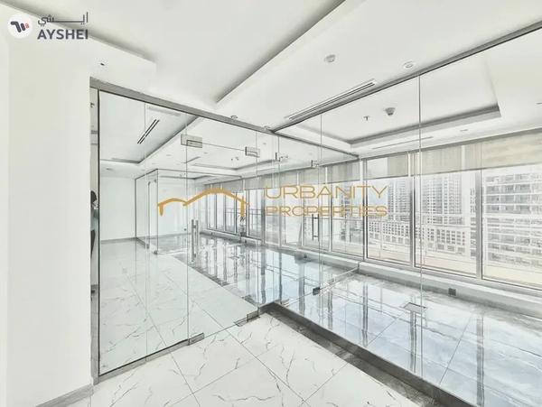 Unfurnished | 3 Glass Cabins | Balcony | Downtown View | 991 Sqft