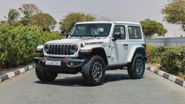 ( 5 Years Warranty + 3 Years Service ) 2025 Jeep Wrangler Rubicon 2.0L Turbo 4x4 GCC 0Km