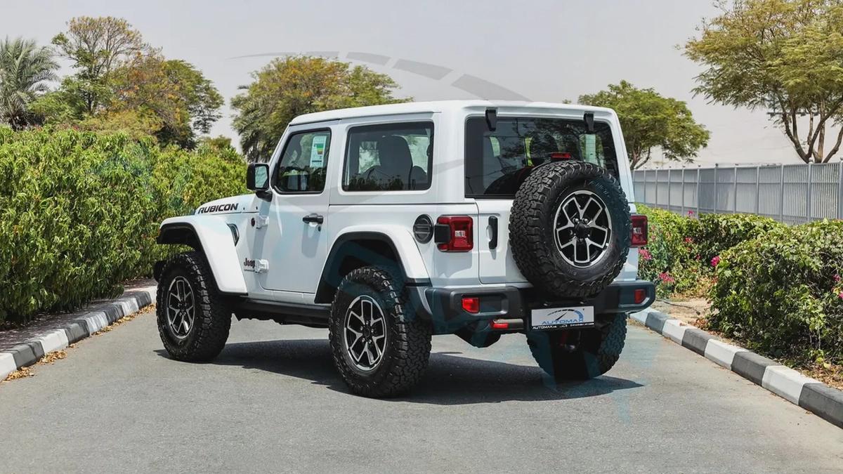 ( 5 Years Warranty + 3 Years Service ) 2025 Jeep Wrangler Rubicon 2.0L Turbo 4x4 GCC 0Km-4-4