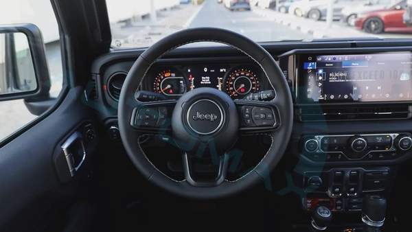 ( 5 Years Warranty + 3 Years Service ) 2025 Jeep Wrangler Rubicon 2.0L Turbo 4x4 GCC 0Km