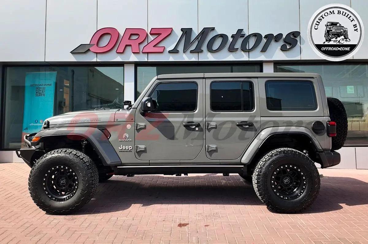 3 MOS ORZ WTY AND 1 YR ORZ SP | 2023 JEEP WRANGLER 4DR SAHARA - GREY-10-10