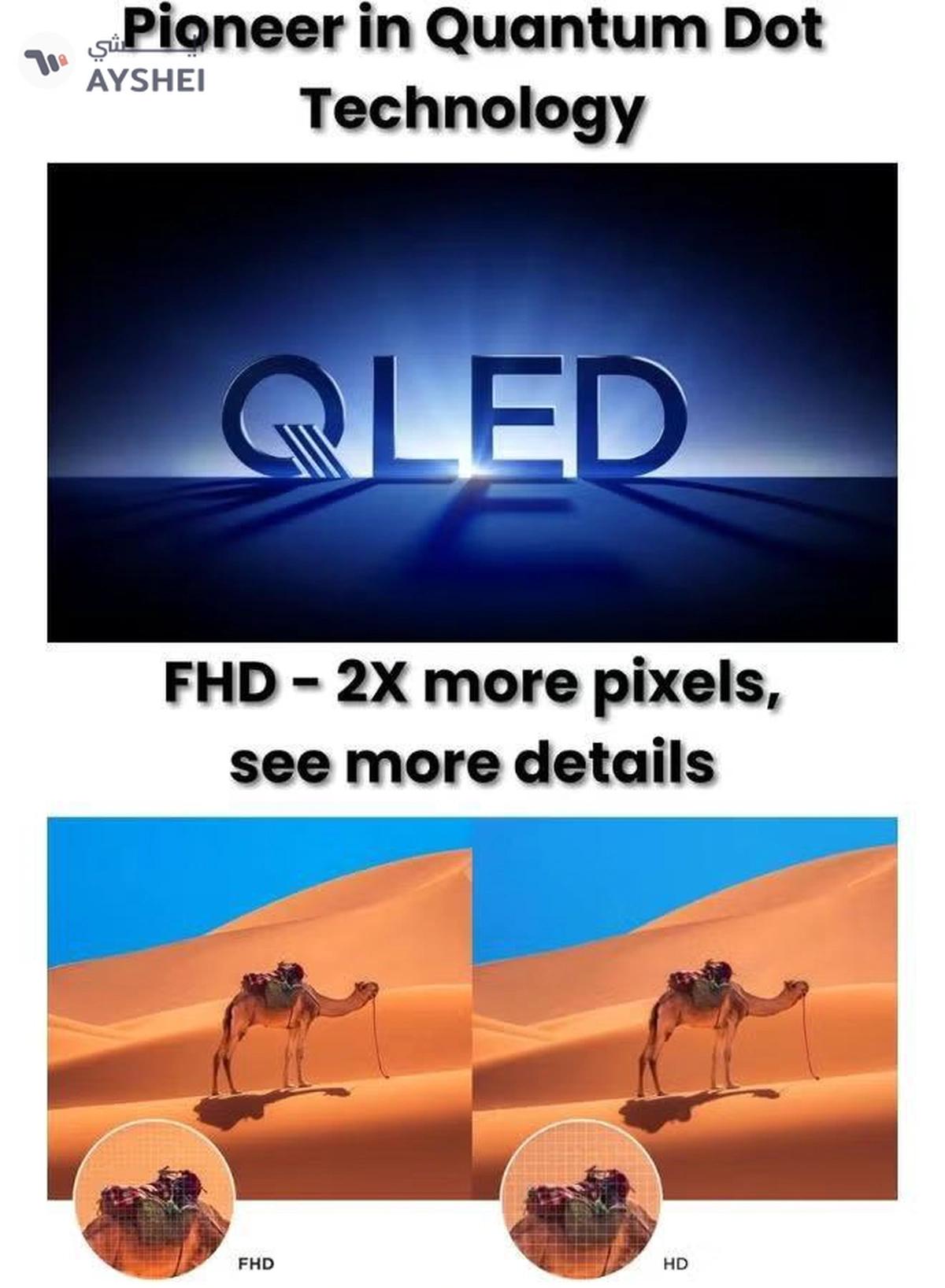 TCL Bundle Of 43-inch S5K QLED Google TV (HDR10, Dolby Audio, Bezel-Less Design) With Soundbar (Bluetooth, FM Radio, 2.0 Channel Audio) 43S5K+SOUNDBAR Black-2-2