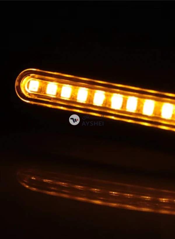Generic 2-Piece LED Motorcycle Dynamic Blinker Side Light Set
