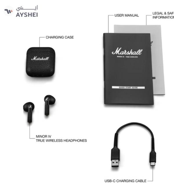 Marshall Minor IV Bluetooth Earphones