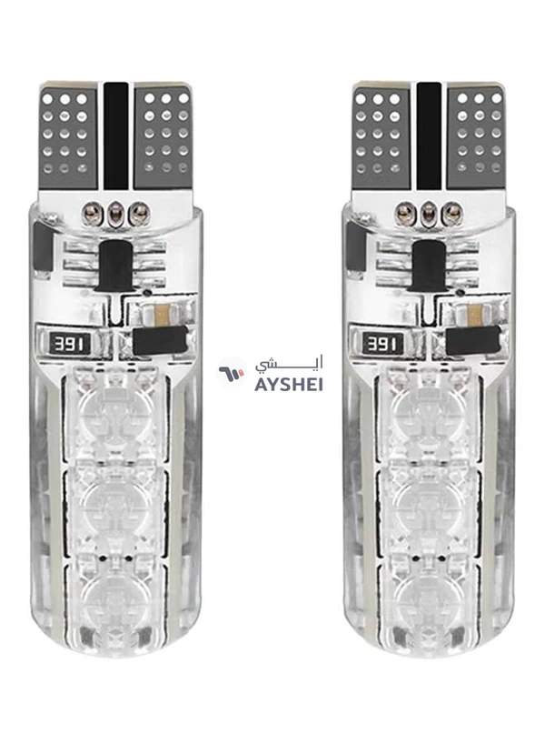 Generic 2-Piece LED Car Light Plate With Remote Controller Set