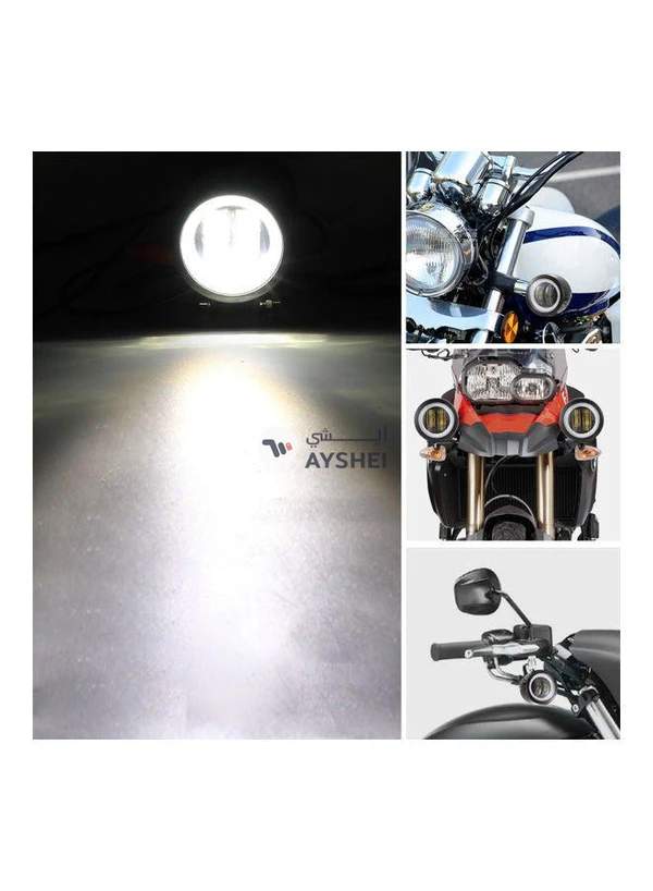 Generic 20W Fog Light 6000K 12-30V DC 8000LM Waterproof Square LED