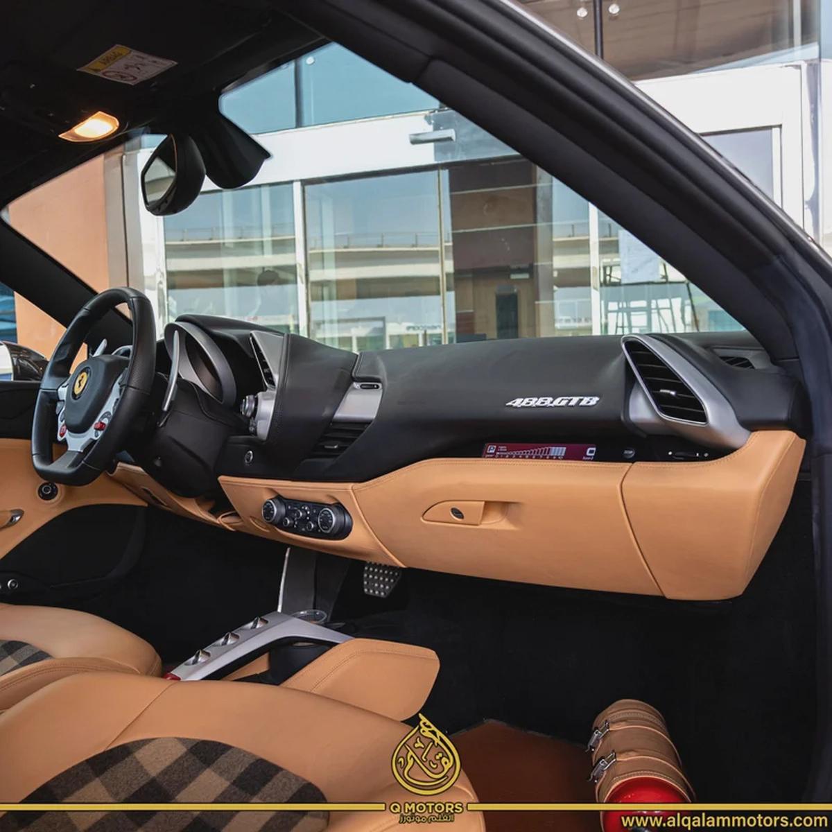 2018 FERRARI 488 GTB ( TAILOR MADE ) ( 1 OF 1 ) 70th Anniversary GCC DONE ONLY 600KM-4-4