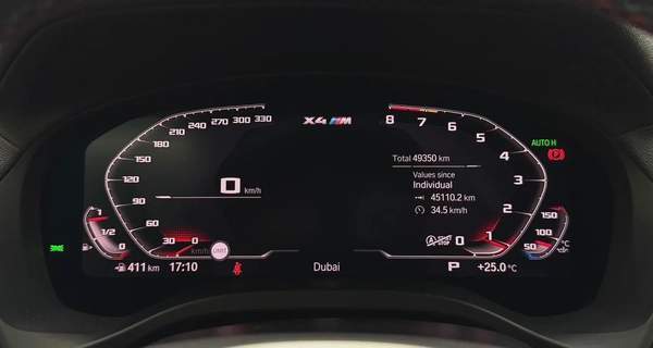 BMW X4 2020 European specs for 185,000.00 AED