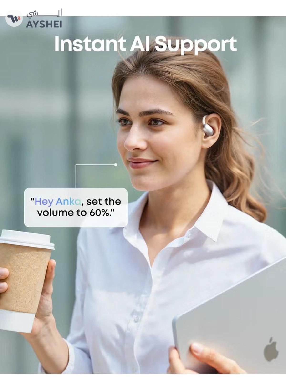 Soundcore AeroFit 2 AI Assistant Open-Ear Headphones-5-5