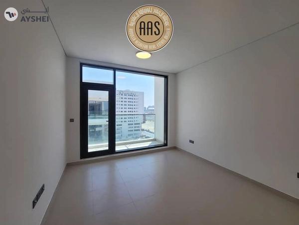 First tenant/ brand new 2bhk apartment with balcony & fitted cabinet in 105k AED