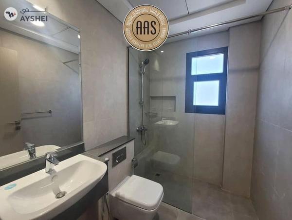 First tenant/ brand new 2bhk apartment with balcony & fitted cabinet in 105k AED