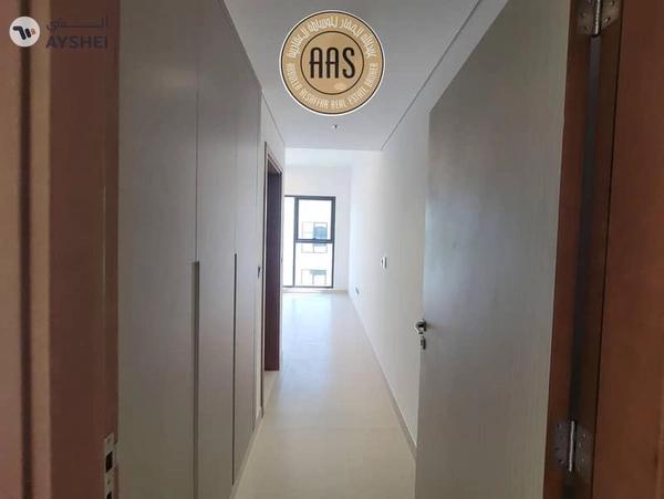 First tenant/ brand new 2bhk apartment with balcony & fitted cabinet in 105k AED