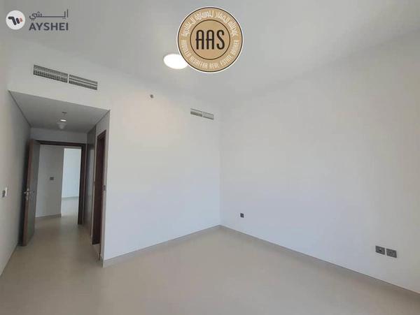 First tenant/ brand new 2bhk apartment with balcony & fitted cabinet in 105k AED
