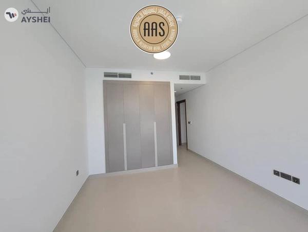 First tenant/ brand new 2bhk apartment with balcony & fitted cabinet in 105k AED