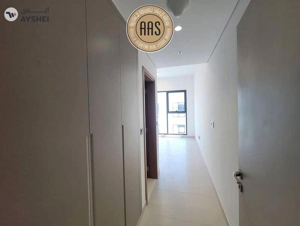 First tenant/ brand new 2bhk apartment with balcony & fitted cabinet in 105k AED