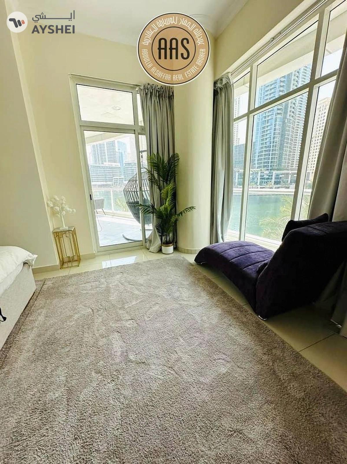 READY TO MOVE || MARINA VIEW || FULLY FURNISHED || 2BR FLAT ||-4-4