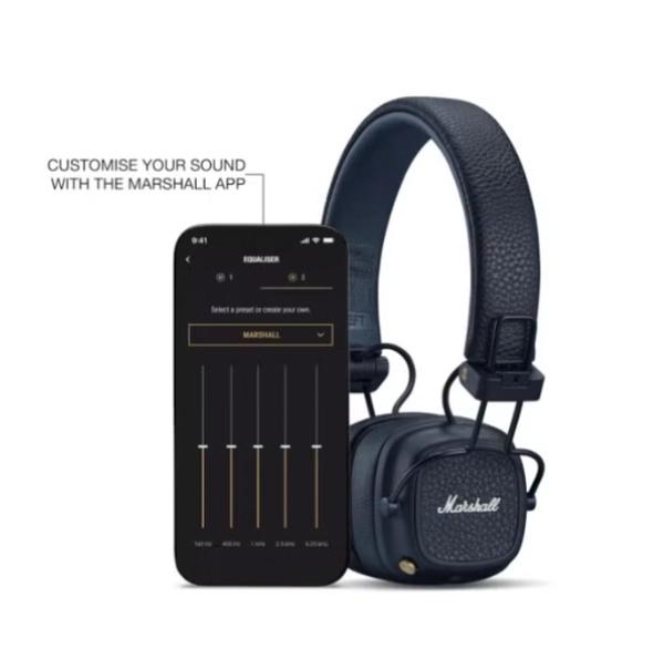 Marshall Major V Bluetooth Headphones - Foldable Bluetooth Wireless Headphones Bluetooth with 100+ Hours