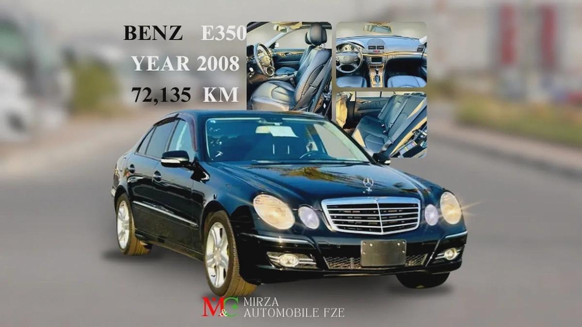MERCEDES BENZ E350 - 2008 - CLEAN CAR FRESH JAPAN IMPORT-0-0