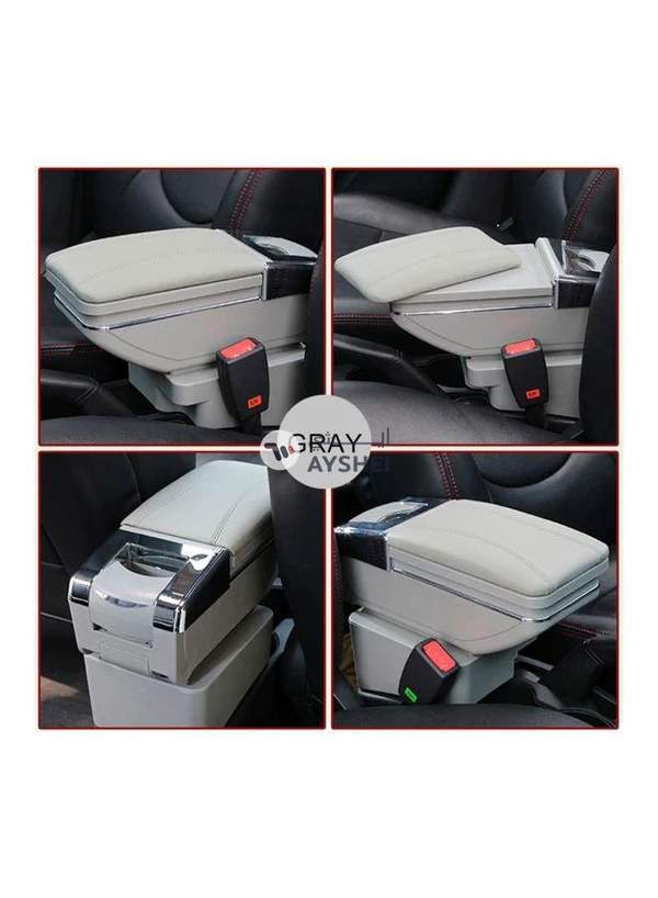 Generic Armrest Box Storage Organizer For KIA K2 (2015, 2017)