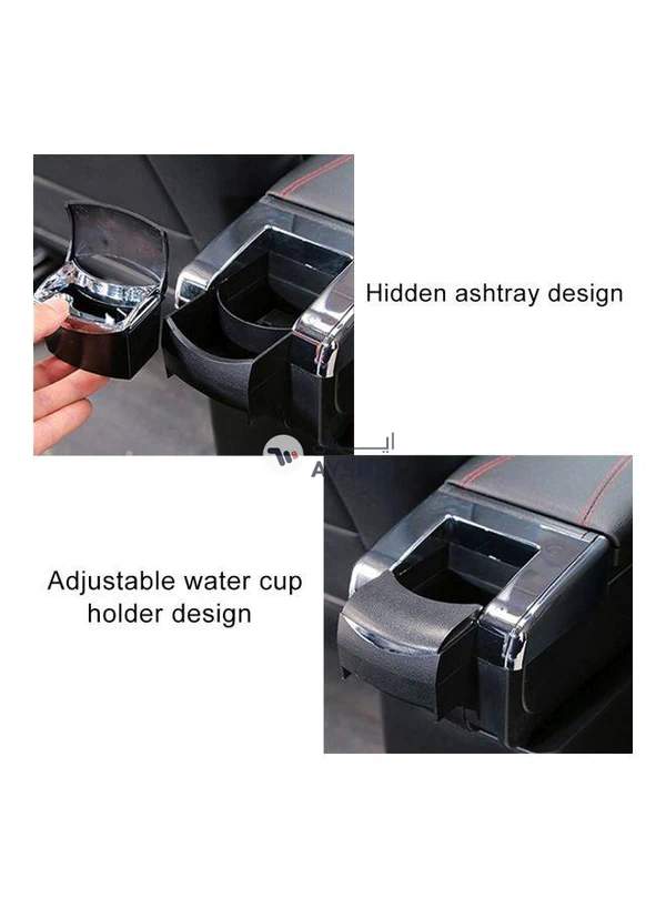 Generic Armrest Box Storage Organizer For KIA K2 (2015, 2017)