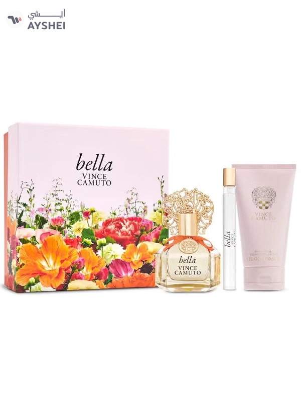 Vince Camuto Bella For Women Set Edp 100ml + Edp 10ml + Body Cream 150ml