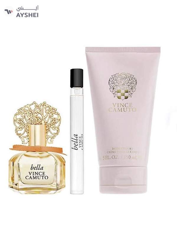 Vince Camuto Bella For Women Set Edp 100ml + Edp 10ml + Body Cream 150ml
