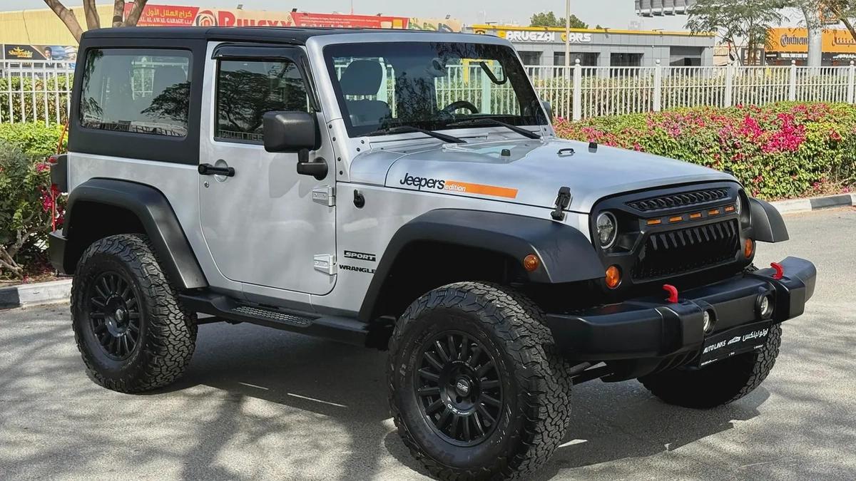 2012 Jeep Wrangler Sport Jeepers Edition | No Paint | G.C.C | First Owner-3-3