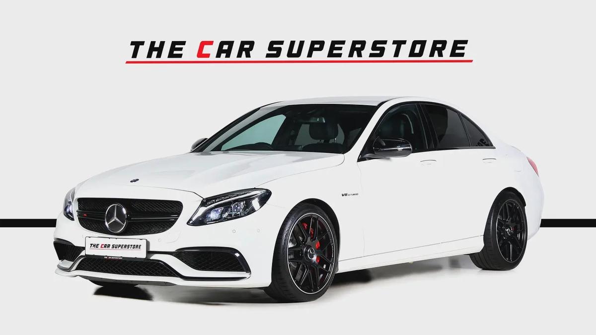 2017-MERCEDES BENZ C63 AMG-FULL SERVICE HISTORY-IMMACULATE CAR-3-3